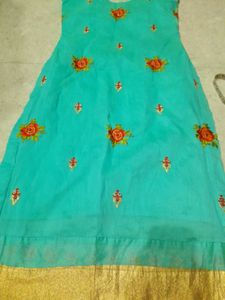 Elegant Embroidered Kurta