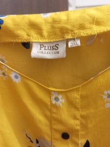 Floral Yellow Dress