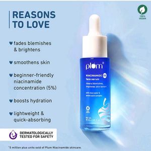 Plum 5% Niacinamide and Rice Water Face Serum