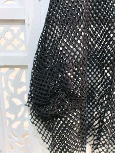 Sheer Net Overlay Top B
