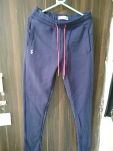 Navy Blue Track Pants