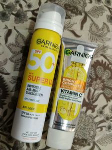Facewash & Sunscreen