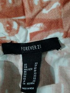 Printed Face Pattern Top