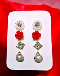 Regular College/Office Earings And Studds Combo