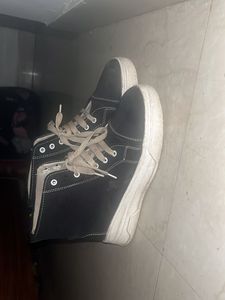 Black High Top Sneakers