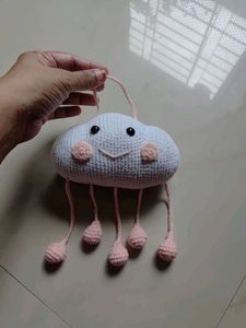 Crochet Smily Cloud