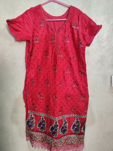 One Woman Pink Ethnic Wear