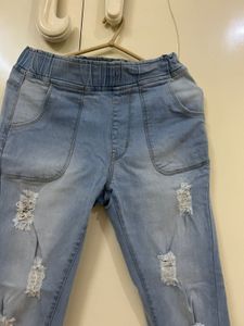Funky Blue boyfriend jeans
