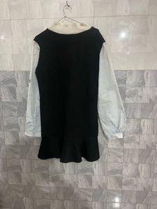 Stylish Black &amp; White Dress