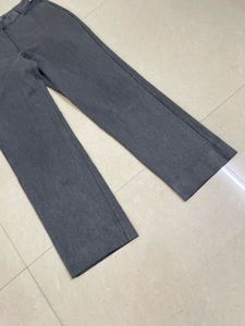 Tom Tailor Old Money Gray Wide Leg Trousers