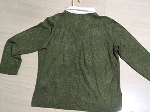 Korean Full sleeves Collar T-shirt