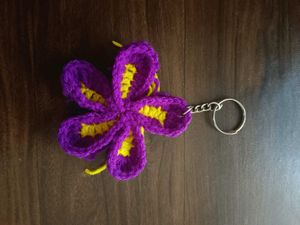 Sale‼️Crochet Flower Keychain
