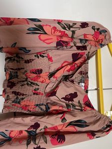 Floral Print Crop Top