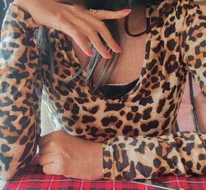 Shein Animal Print Top