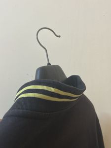 Mens Converse Black Varsity Sweatshirt