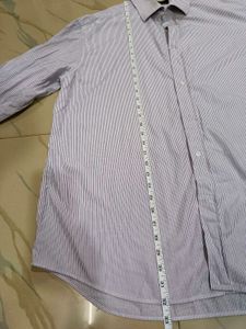 MOBACO Striped Dress Shirt
