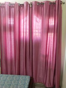 Pack Of 4 Premium Fabric Curtains For Door