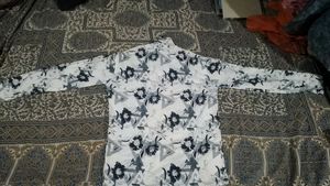 Floral Print Button-Down Shirt
