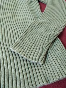 Olive Woolen Top