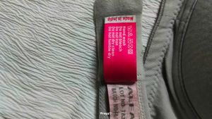 Floret Lightly Gray  Padded bra