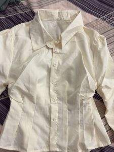Elegant White Shirt - With Tag, Never Wore