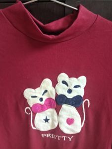 Cute Cartoon Long Sleeve Top