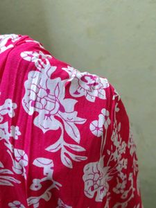 Red Anarkali
