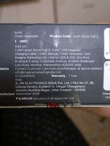 Boat Storm Call 3 Smartwatch