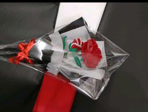 Handmade Crochet Rose Flower Bouquet