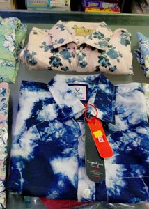 Floral Print Shirt M,L, XL,XXL