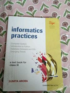 Informatics Practices Class XI Textbook