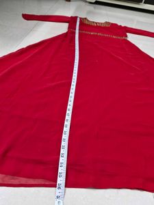 Elegant Red Gown