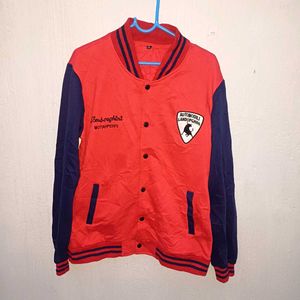 💥Red Varsity jack L 25