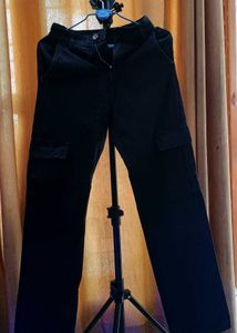 Black Cargo Jeans @lowestprice