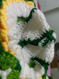 Handmade crochet kahna Ji dress