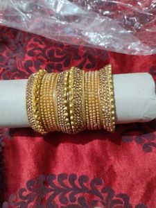 Gold Bangle Set