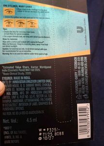 Lakme Eyeconic Liner &amp; Biotique Lip Balm