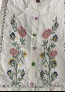 Chikankari Elegant Embroidered Kurta Set
