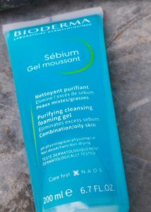 Bioderma Sebium Gel Moussant Cleansing Ge
