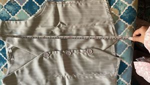 Striped Button-Down Vest