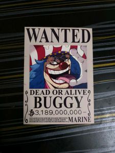 One Piece , 4 Wanted Posters , Anime