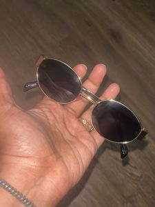 Retro Oval Sunglasses