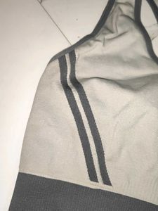 Gray Sports Bra