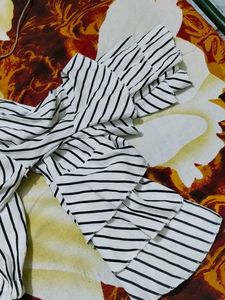 Striped Off-Shoulder Top