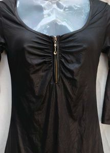 482610. Black Mini Dress