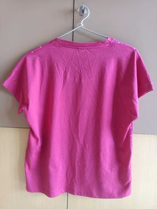 Pink Star Dots Tee