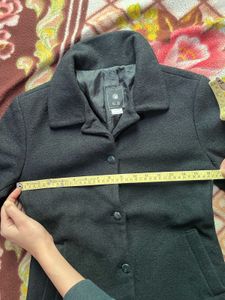 Black Wool Blend Jacket