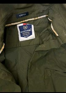 Olive Green Casual Shirt