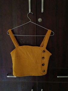 Mustard Crop Top💛💛