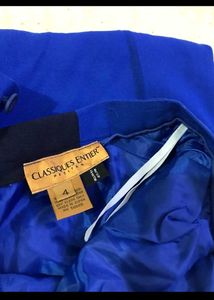 Blue Highwaisted Mom fit Pants